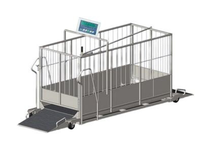 77 86031912 Для зважування тварин серія МП на колесах