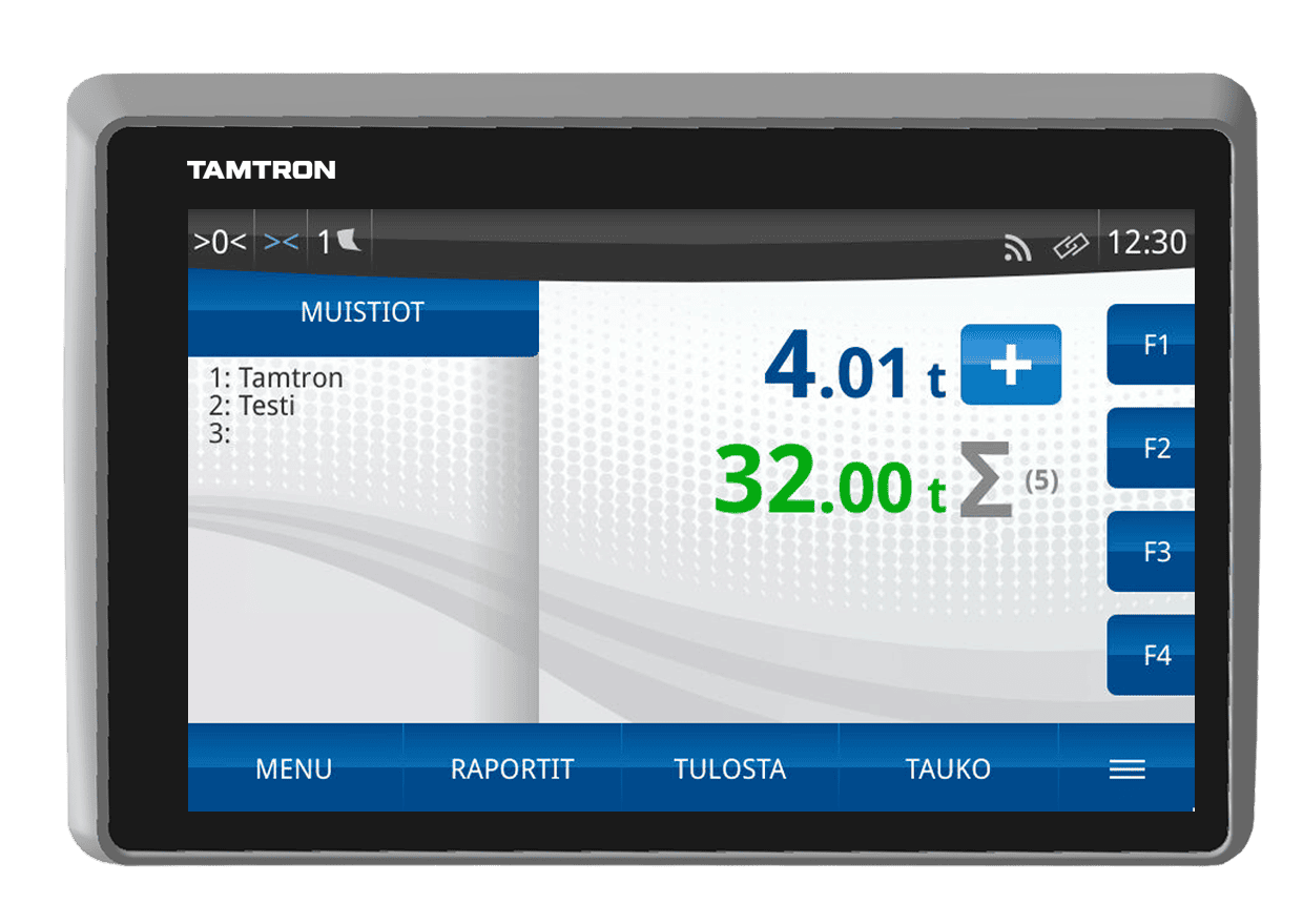 tamtron one power material handler scale 210412 links onedisplay 300i materiaalivaaka f2ec3a6e Весы для обработки материалов Tamtron One Power