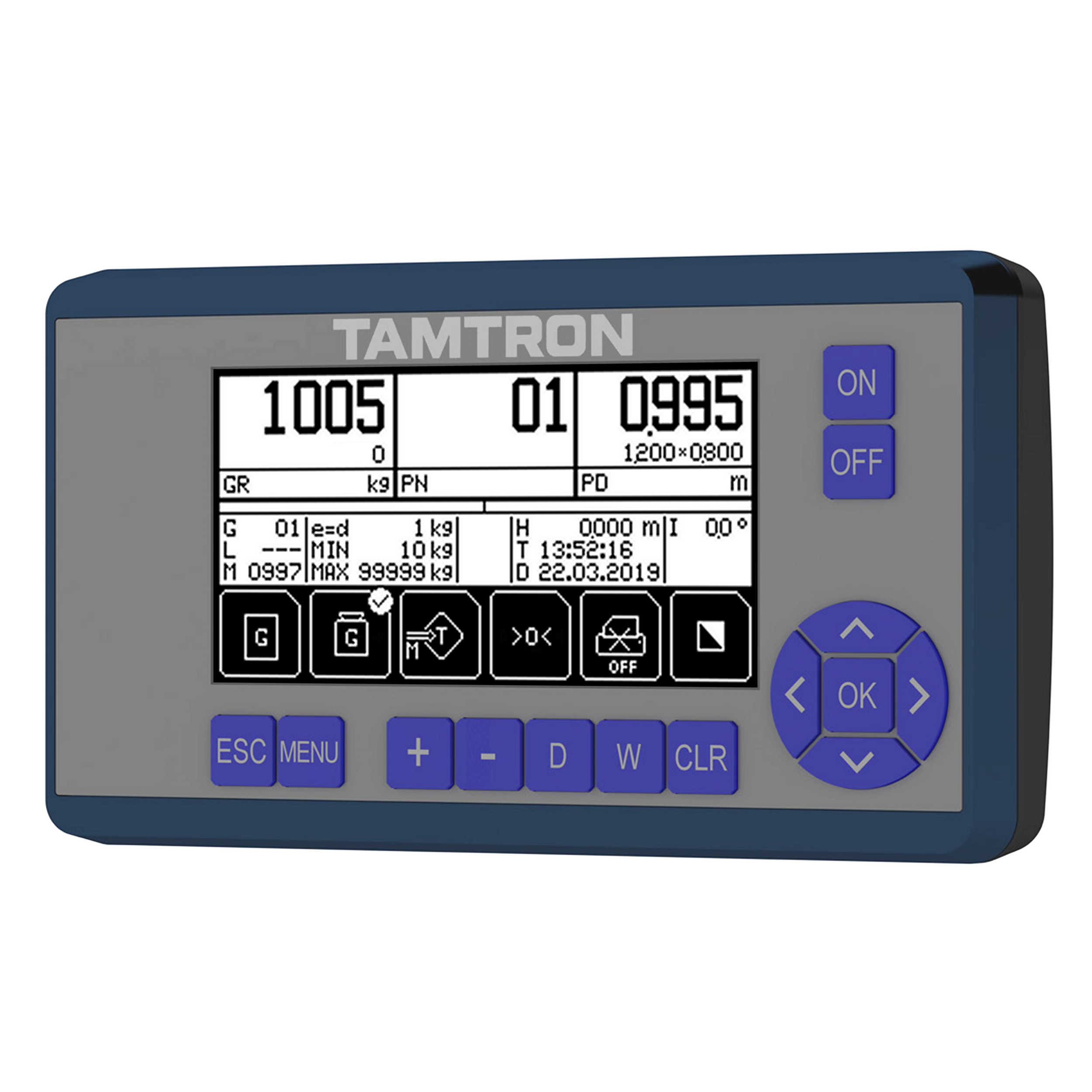forklift scale scalift 100 square Forklift Scale Scalift