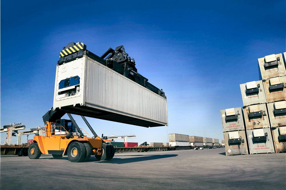 one power container stacker scale power container stacker scale 02 Tamtron One Power Container Stacker Scale