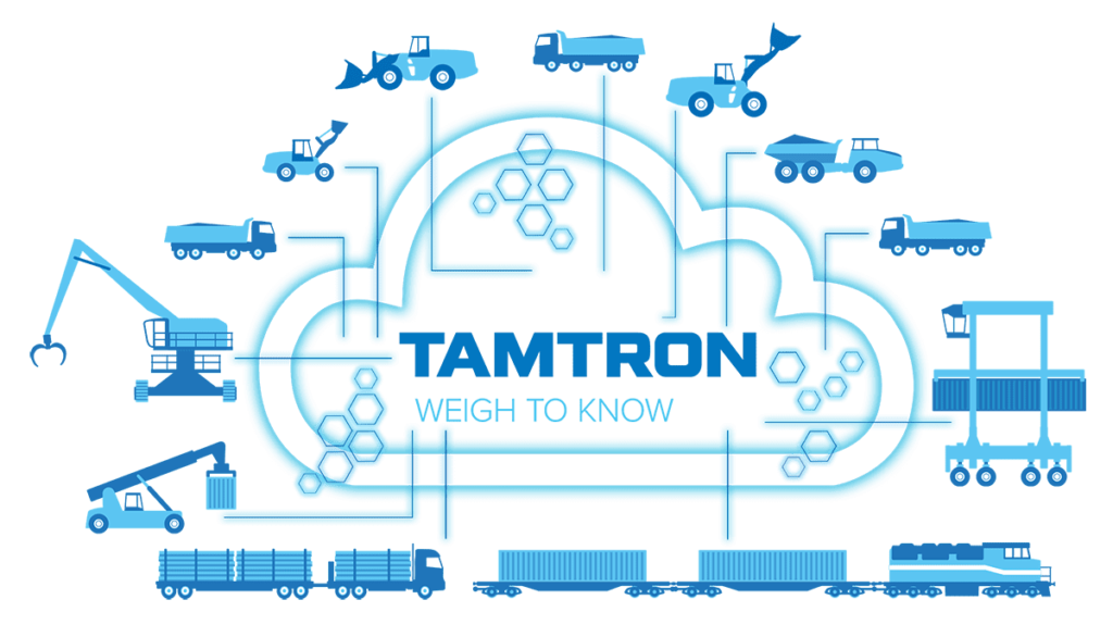 tamtron one cloud tamtron weigh to know cloud 1 1024x586 1 One Power Truck On-Board Scale