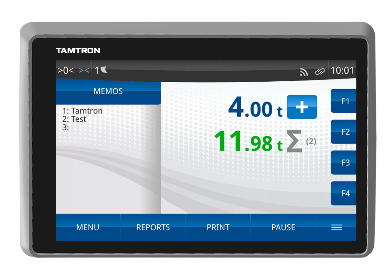 tamtron one power log handle scale onedisplay 300i materialhandler 1 Tamtron One Power Log Handler Scale