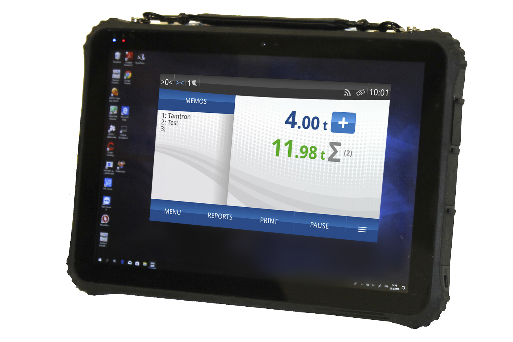 tamtron one power log handle scale power pc software 1 Tamtron One Power Log Handler Scale