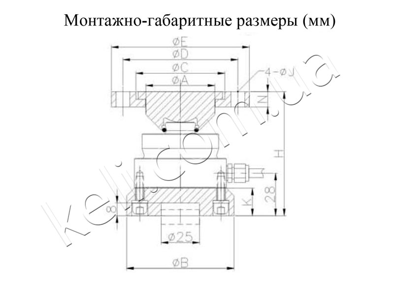 vuzol vbudovi nhs m 4 7t v 1 Installation unit NHS-M 4.7t (В)
